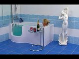Badewanne mit Tür, Dusch-Badewanne, Duschen Baden, Bad Dusche,Kleinbad, kleines Bad