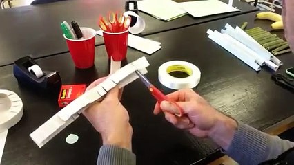 Paper Roller Coaster Loops / Corkscrews