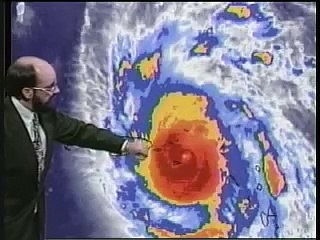 TWC Hurricane Marilyn coverage 1995: Clip 2