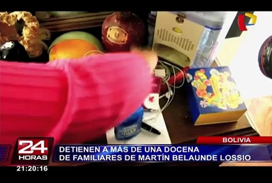 Detienen a familiares de Martín Belaunde Lossio en Bolivia