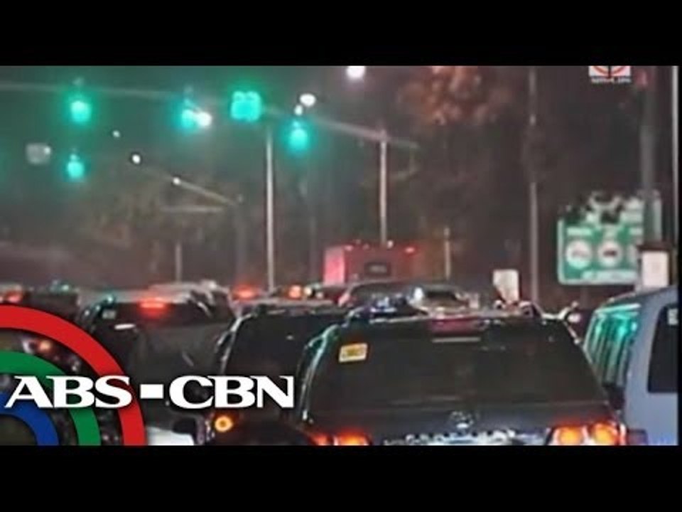 Traffic at a standstill on Valentines Day