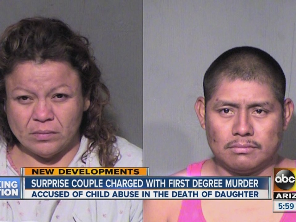 Surprise couple charged with first degree murder