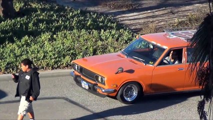 Early Saturday morning, 2013 Japanese Classic Car Show JCCS Long Beach