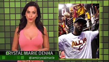 LeBron James Left Hanging Twice as Cavaliers Head to NBA Finals