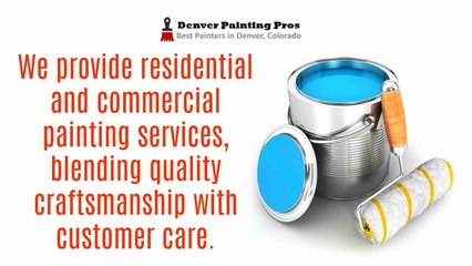 Need a Denver CO Painter for Your Remodel Project?