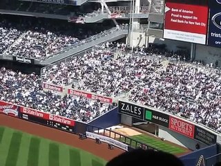 John Fogerty Sings "Center Field" on Yankee Stadium Opening Day - April 16, 2009