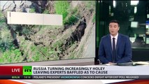 Russia : Mysterious sinkholes spreading across the Russian Urals (May 25, 2015)