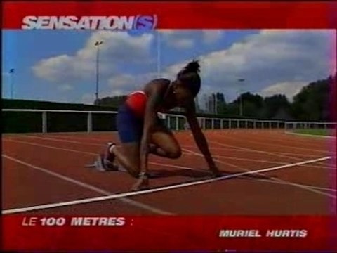 athletisme 100 m muriel hurtis