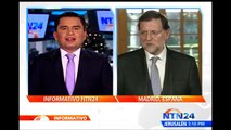 Mariano Rajoy ofrece declaraciones sobre la gestión de su primer año de gobierno en España
