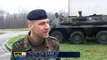 Des soldats allemands s'installent en Alsace