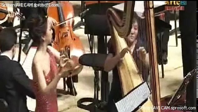 Mozart flute & harp concerto- Mov.1 ,Gloria Park (flute) , Myung-Whun Chung, Seoul Philharmonic