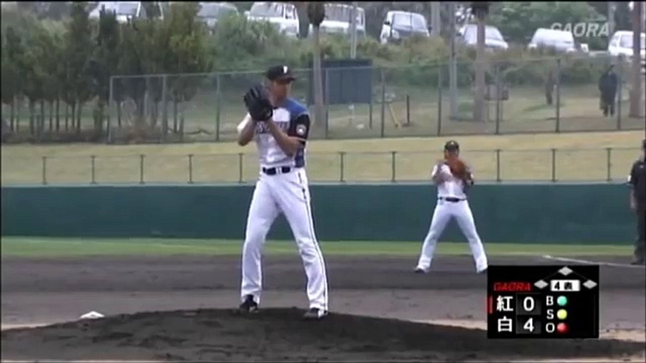 中田翔　大谷翔平投手から本塁打！　[160キロエースＶＳ4番の真剣勝負]