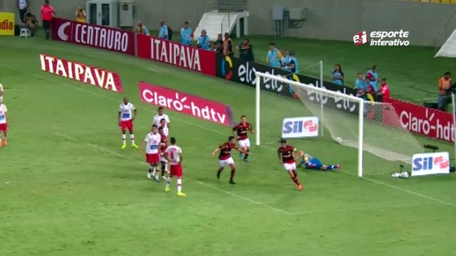 Tudo igual! Veja os gols de Flamengo e Náutico, pela Copa do Brasil