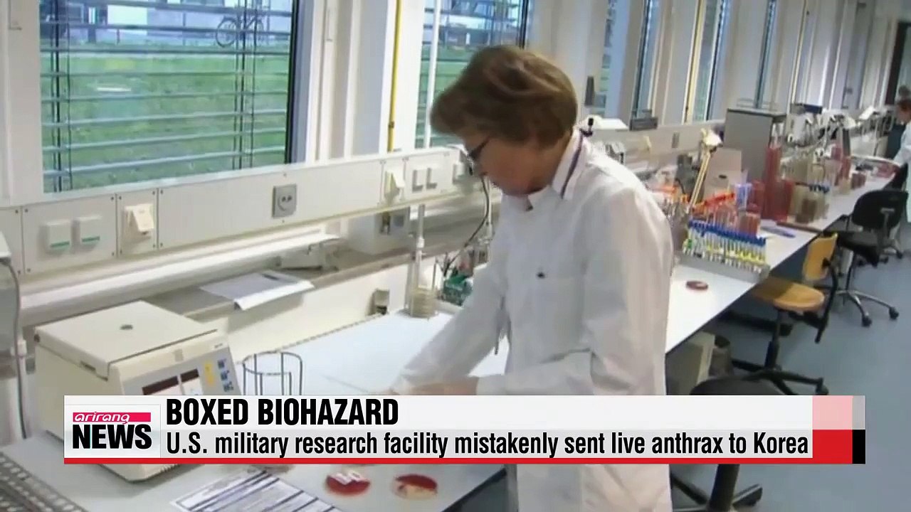 U.S. military mistakenly ships live anthrax to air force base in Korea