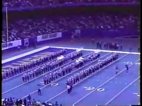 Grambling State vS Southern University Marching Band - Bayou Classic 1995