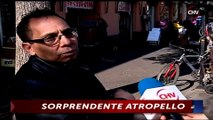 Revelan video de sorprendente atropello de peatón ocurrido en la calle Puente - CHV Noticias