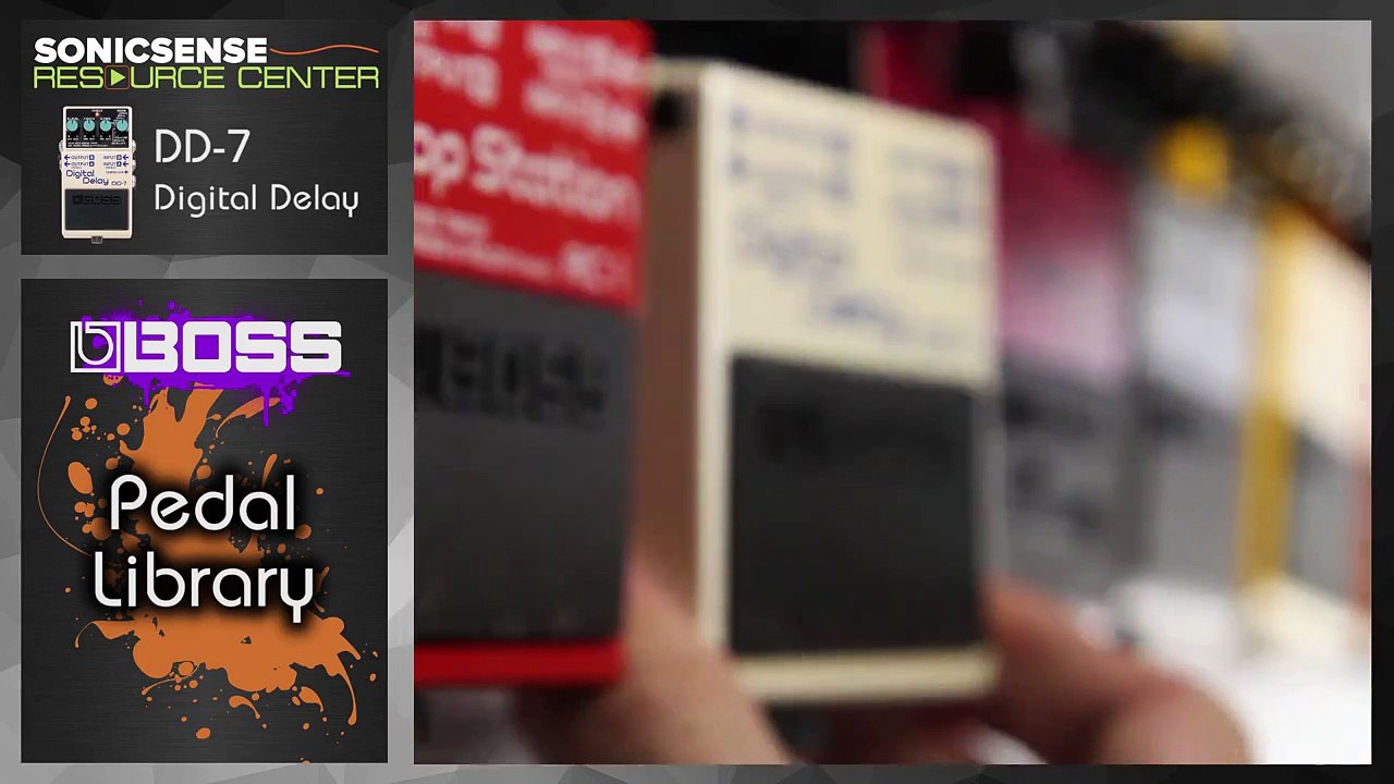 Boss DD7 Digital Delay Guitar Pedal Explanation Demo Tutorial