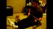 Corgi Puppy Meets Guitar