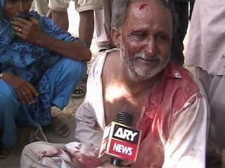 Badin Police Attack On Village Rakhio Bhurgari Onthe Spot Situation