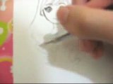 How to draw hair curls / curly hair