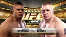EA UFC - Alistair Overeem vs Brcok Lesnar Heavyweight Full Match 2015 (PS4)