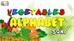 The Vegetables Alphabet Song | ABC Vegetables | Vegetables songs for children | elearnin