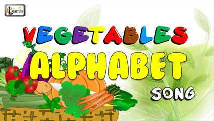 The Vegetables Alphabet Song | ABC Vegetables | Vegetables songs for children | elearnin