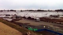 Tsunami Monsterwelle Überschwemmung ! Japan Erdbeben Tsunami Flutwelle 11.03.2011 Fukushima