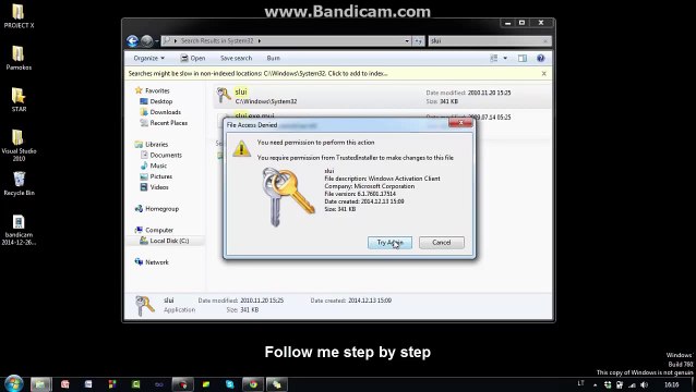 FULL windows 7 not genuine FIX build 7601 [2015]