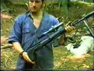 The base of Chechen troops, Shamil Basayev