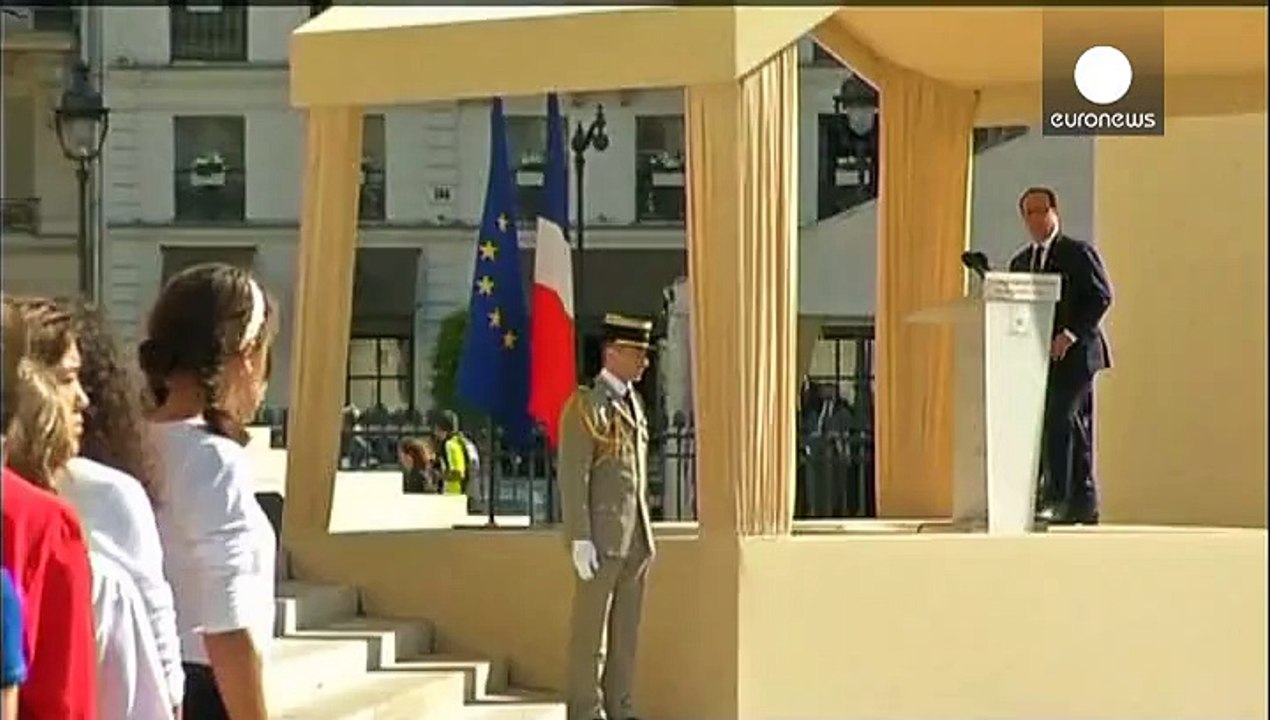 Fransız direnişçiler Phanteon'da