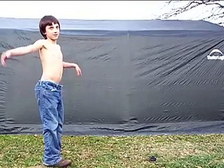 pants fall down -bloopers from GARRETT CAN FLY