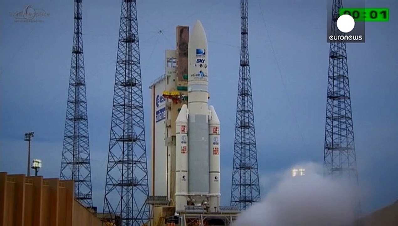 Ariane-5 bringt 100. geostationären Airbus-Satelliten ins All