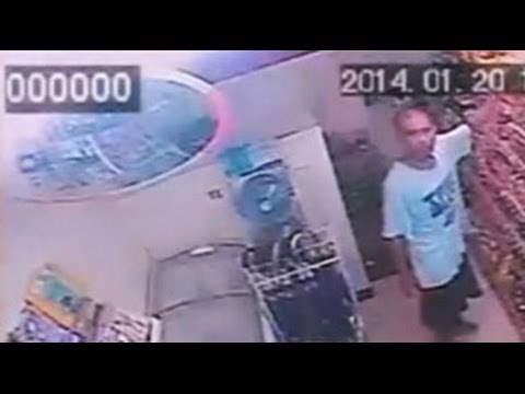 Caught on cam: Man arrested for shoplifting