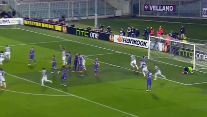 Andrea Pirlo - Fantastic Free Kick Goal In Career 90 Vs Fiorentina - Uefa Europe League - HD