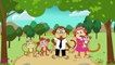 Finger Family Maymun Ailesi Sevimli Dostlar İngilizce Çizgi Film Çocuk Şarkıları Videoları