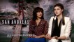 San Andreas - Exclusive Interview With Carla Gugino, Alexandra Daddario & Brad Peyton