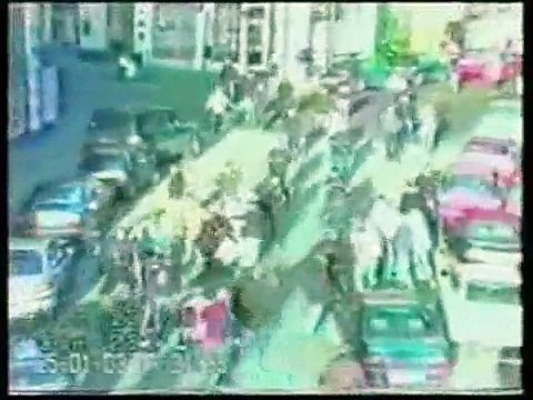 Football hooligans Rangers & Hibs