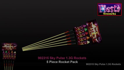 Fiesta Fireworks - 902315 Sky Pulse 1.3G Rockets