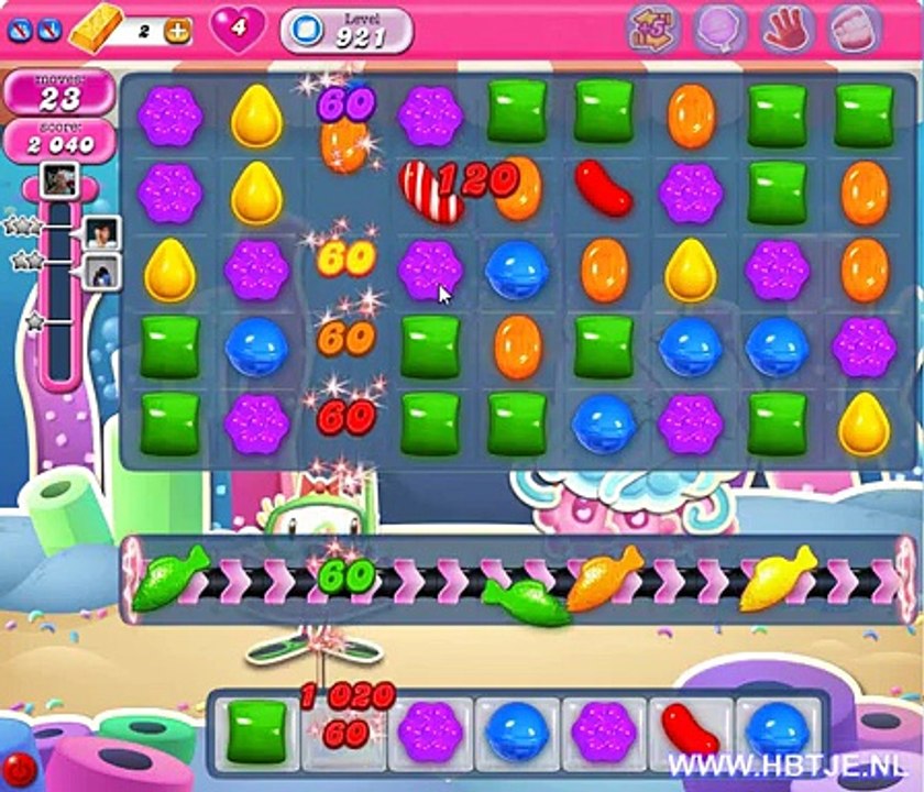 Candy Crush Saga level 921