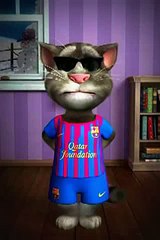 Small video of talking Tom singing هصيصان