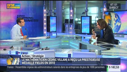 "Les mathématiques, c'est un art mais en même temps une technologie et une discipline" : Cédric Villani - 28/05