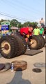 Brian Shaw 1000 lb/454 kg Tire Deadlift