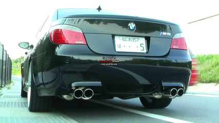 ＢＭＷ　M5　exhaust　Sound　ＡＲＱＲＡＹ E60