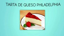 Tarta de Queso Philadelphia  | Receta casera | Receta facil - Receta economica