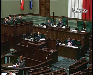 Poseł Jacek Czerniak - Wystąpienie z dnia 27 maja 2015 roku.