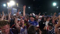 USA Fans in Rio React After Beating Ghana