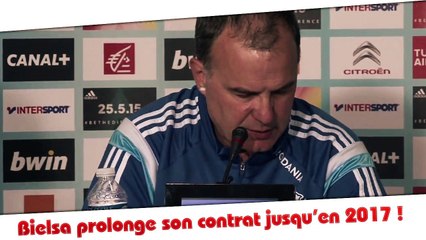 OM : Bielsa prolonge son contrat jusqu'en 2017 !