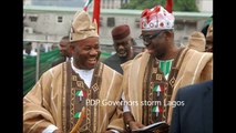 PDP Governors storm Lagos