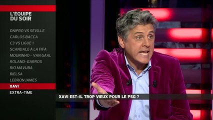 E21 - L'Équipe du soir - Extrait : Xavi est--il trop vieux pour Paris ?